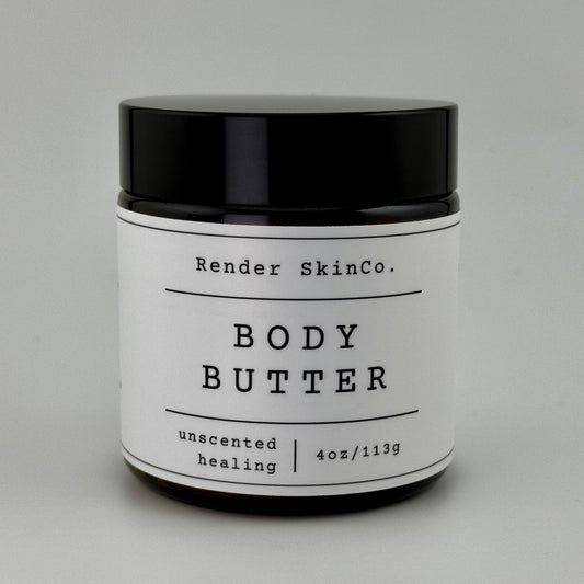 Unscented Healing Body Butter 4 oz.
